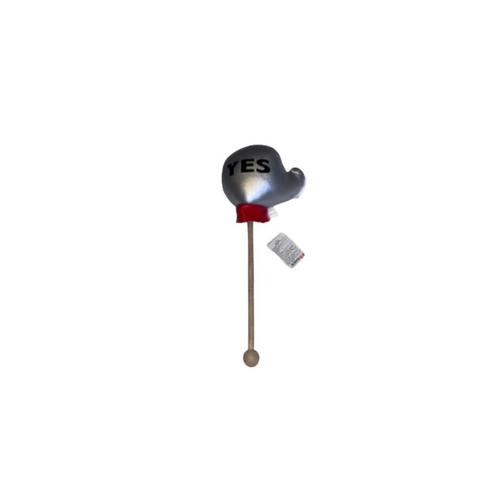 🆕 Miniso Japan “Yes” Silver Boxing Glove Massage Wand